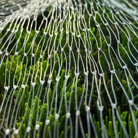 Filet de Protection Anti-Oiseaux 4x10m - Maille 15x15mm en Nylon