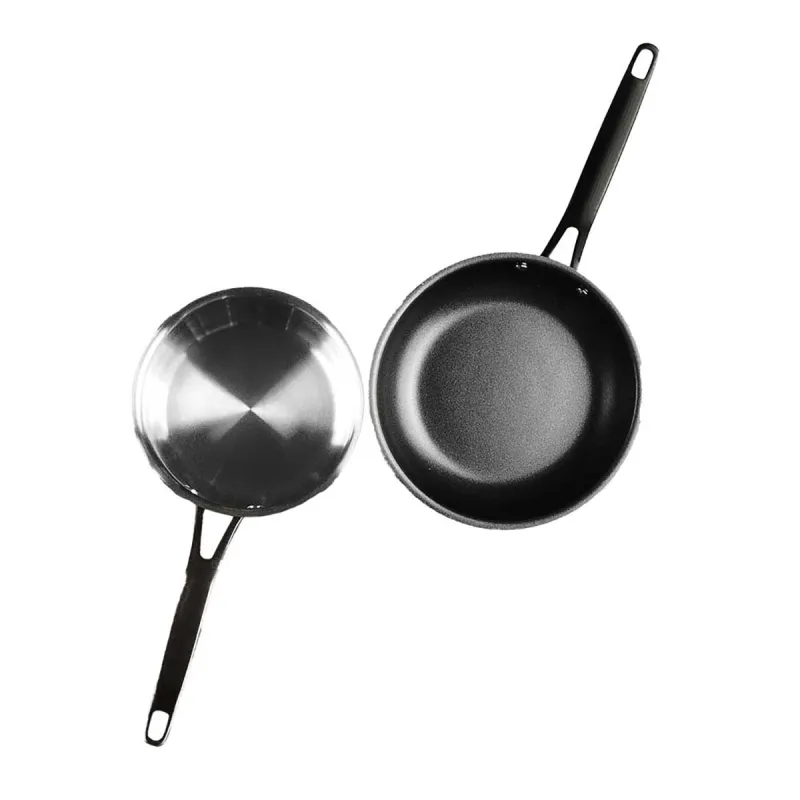 Poêle Origin anti-adhérente en acier inoxydable - Ø24cm - Tous feux et four