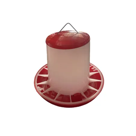 Mangeoire plastique avec poignée 9 kg pour volailles et pigeons