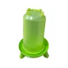 Abreuvoir sur pied avec poignée 8L pour volailles - Vert - Ø31,5 x H50 cm