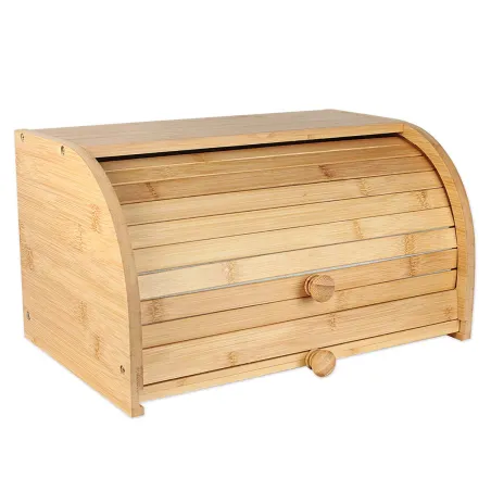 Boîte à pain Keep & Cut en bois imputrescible - Planche à découper intégrée