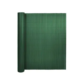 Canisse PVC occultant double face 1x3m vert - Kit complet avec fixation