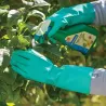 Gants de jardin Phyto T8 - Protection en nitrile vert - Black Fox