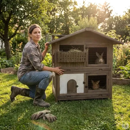 Abri petits animaux et rongeurs TYROL