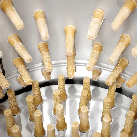 Plumeuse humide inox 154 doigts – Tambour 60 cm