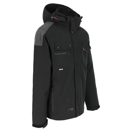 Parka tous temps Persia noir Herock – imperméable & respirante