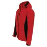 Veste Softshell Trystan Rouge/Noir Herock M à 3XL – Chaude & résistante