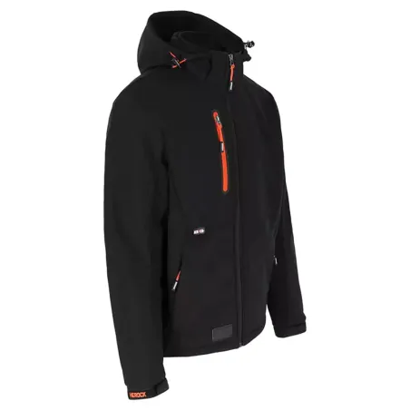 Veste Softshell Trystan Kaki/Noir Herock M à 3XL – Respirante & déperlante