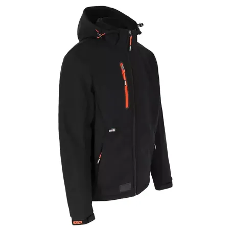 Veste Softshell Trystan Kaki/Noir Herock M à 3XL – Respirante & déperlante