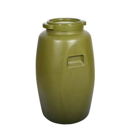 Bidon agrainage ou réserve d'eau 60 litres, diamètre 34cm hauteur 67cm