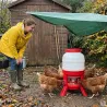 Mangeoire anti-gaspillage sur pieds 23 kg Gaun – Grande capacité