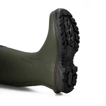 Bottes Veneur néo Homme - Vert 100% Caoutchouc