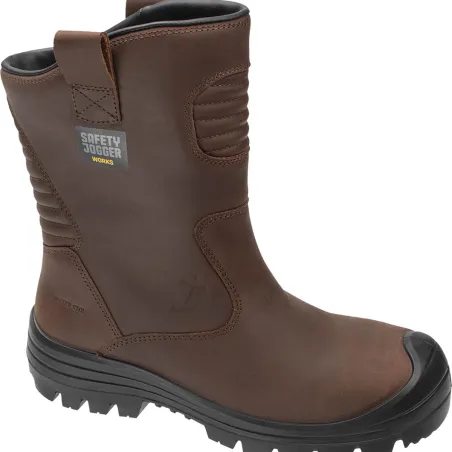 Bottes de sécurité Mayon S3S - Homme - Marron