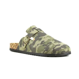 Sabots Homme Camo en Synthétique PU - Tige Basse