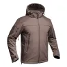 Veste Softshell Fighter A10® Homme Marron - Imperméable & Respirante