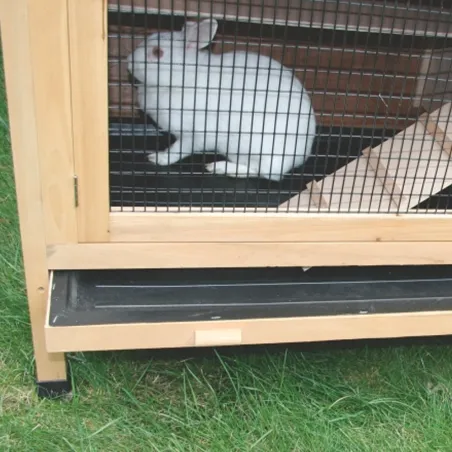 Abri pour rongeurs APPARTEMENT 2 zones 118 X 61 X 130 cm