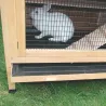 Abri pour rongeurs APPARTEMENT 2 zones 118 X 61 X 130 cm