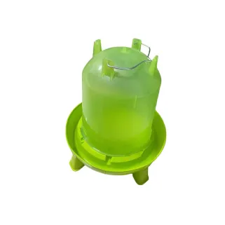 Abreuvoir sur pied avec poignée 11L pour volailles - Vert