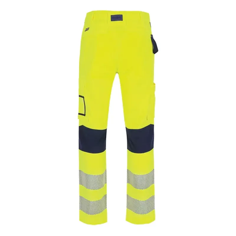 Pantalon Hector High Viz jaune Herock – haute visibilité & stretch