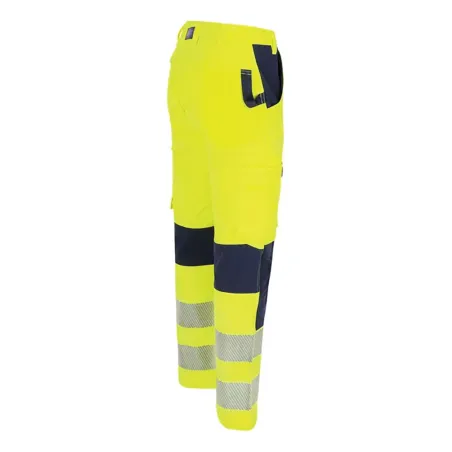 Pantalon Hector High Viz jaune Herock – haute visibilité & stretch