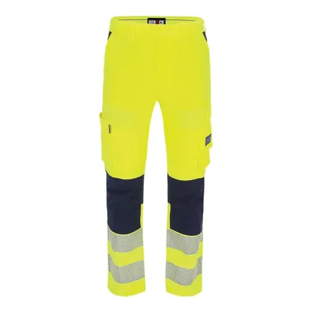 Pantalon Hector High Viz jaune Herock – haute visibilité & stretch