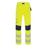 Pantalon Hector High Viz jaune Herock – haute visibilité & stretch