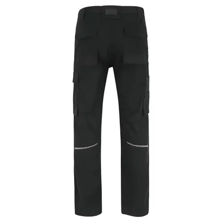Pantalon Xeni noir Herock – stretch, renforcé, multi-poches