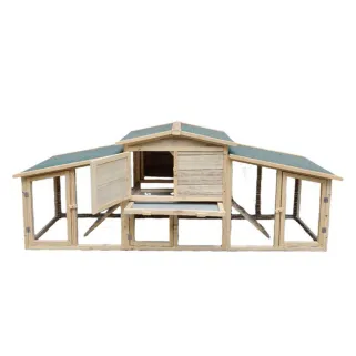 Poulailler Villa Cocotte en Pin Traité - Jusqu'à 4 Poules