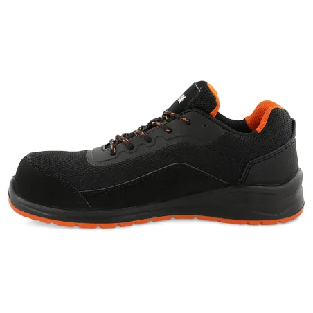 Chaussures de sécurité basses Leno - Homme Noir/Orange - Herock