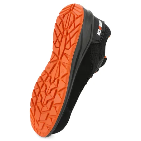 Chaussures de sécurité basses Leno - Homme Noir/Orange - Herock