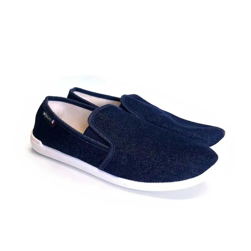Espadrilles Rescudo Bleu Marine pour Homme - Tige Basse