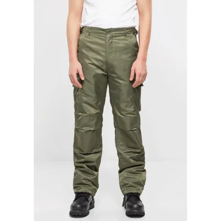 Pantalon thermo homme Brandit® Olive - Nylon coupe-vent et hydrofuge