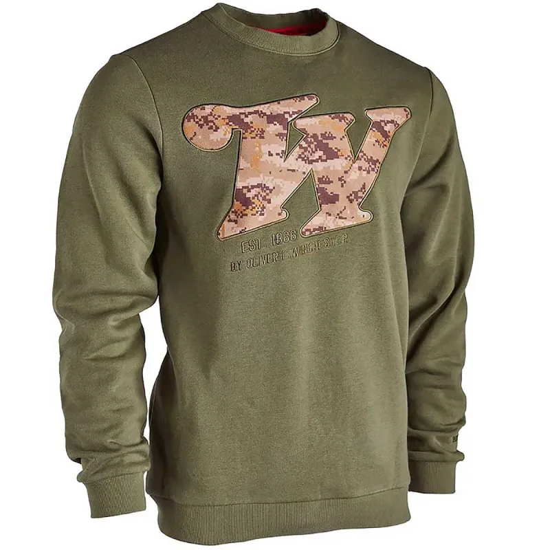 Sweat-Shirt Redstone Crew Neck Winchester® Kaki Homme