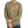 Sweat-Shirt Redstone Crew Neck Winchester® Kaki Homme