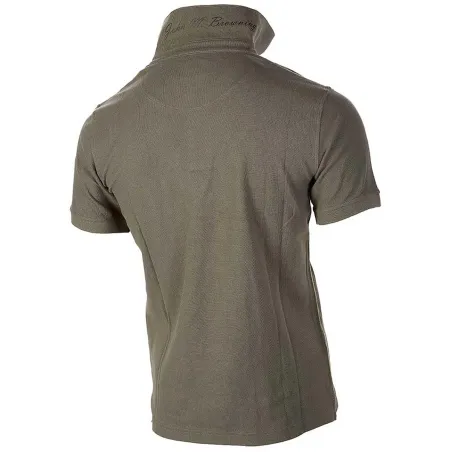 Polo Ultra 79 Browning® Homme Kaki - Coton Respirant