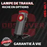 Lampe de travail SLIM OBSERVER - Rechargeable USB-C 1000 Lumens