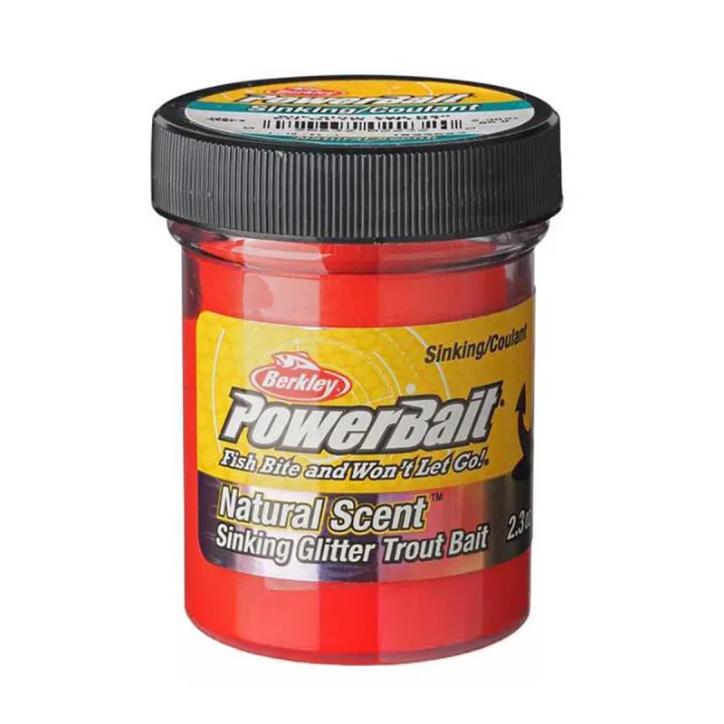 Pâte Coulante Rouge Powerbait® pour Truite - Appât Ultra-Attractif