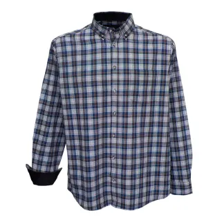 Chemise Homme Aubépine en Flanelle à Carreaux Marron - Manches Longues
