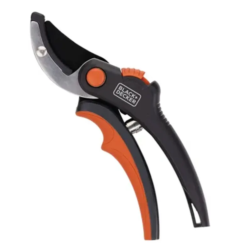 Sécateur Black&Decker® 20cm - Coupe précise et ergonomique