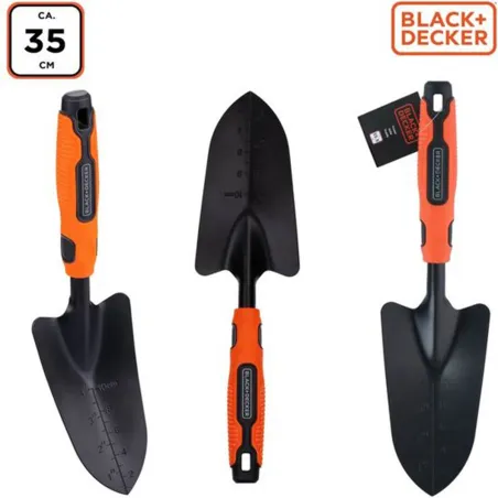 Transplantoir acier 35 cm Black&Decker® avec graduations