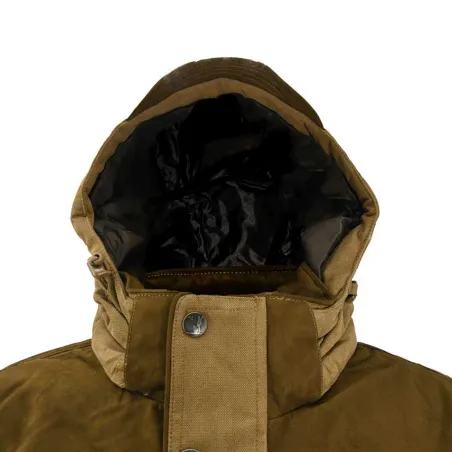 Veste Rambouillet imperméable polyester bicolore marron XL à 3XL