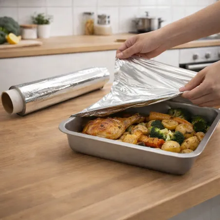 Rouleau de Papier Aluminium 150m x 30cm