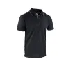 Polo Homme LMA® Manches Courtes Col Chemise - Noir