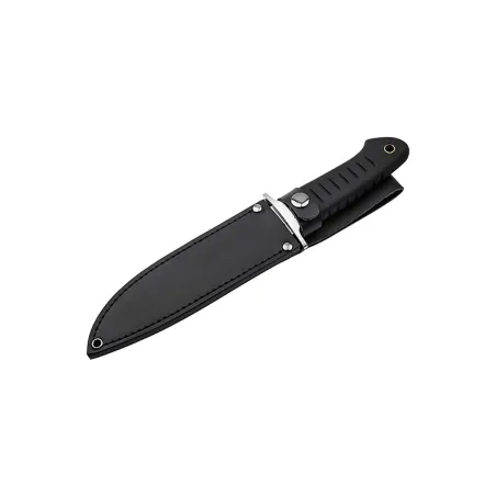 Couteau Sledgedog Boker - Lame Drop Point 17 cm - Manche TPR Noir