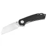 Couteau Cliff Wharm - Lame Acier 440B 7 cm - Manche G10 Noir - Boker Magnum