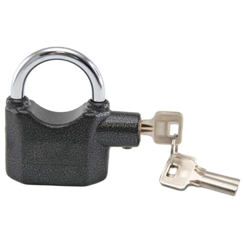 Cadenas Alarme Anti-Vol 110 dB - Étanche et Résistant