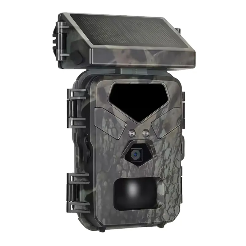 Caméra Solaire Night Vision 20MP - Détection Rapide & Autonome