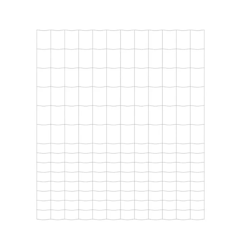 Grillage Rempart Lourd Galvanisé 2x50m - Mailles Progressives 15cm