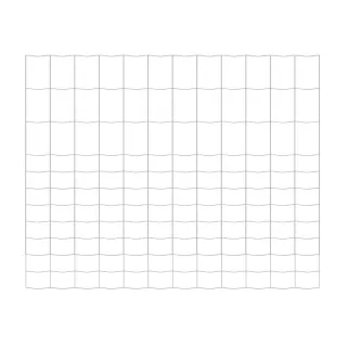 Grillage Rempart Lourd Galvanisé 1,4m x 50m - Mailles Progressives 15cm