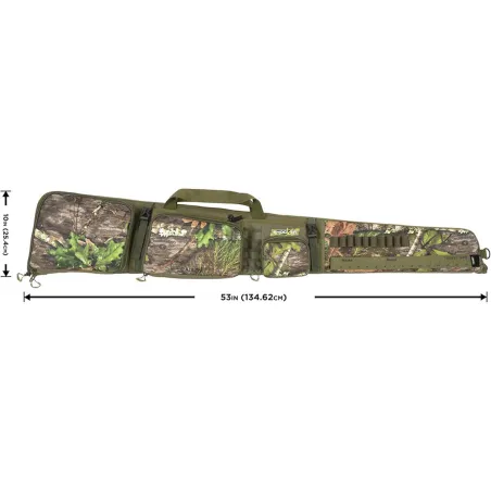 Fourreau fusil Shocker 52" - Camouflage 3D pour fusils jusqu'à 132 cm